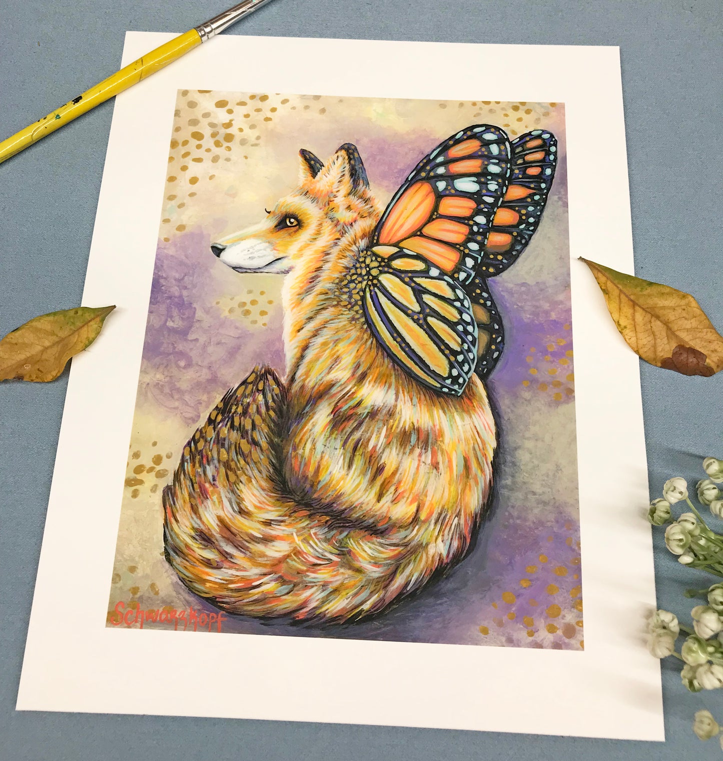 Fine Art Print, Butterfox