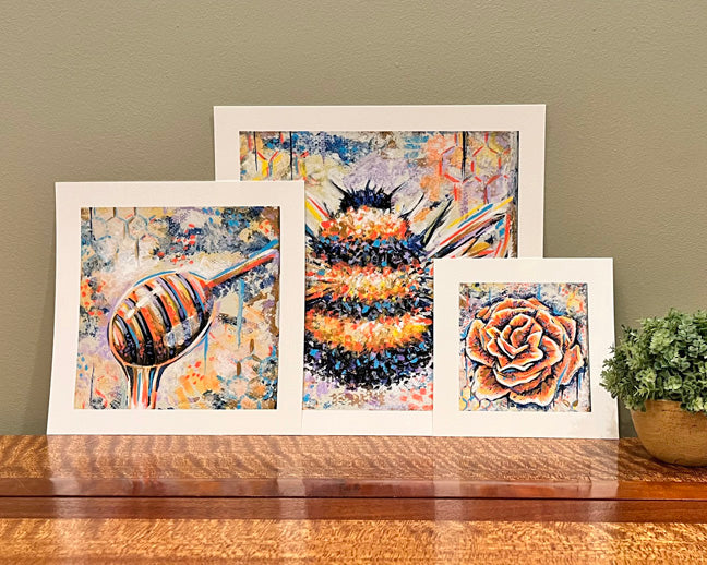 Fine Art Print, Honey Bloomer